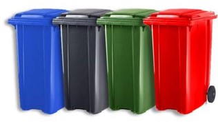Contenedores de Basura Plastic Omnium 180 litros